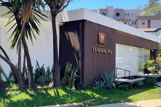 Recepção da clínica em Itabira